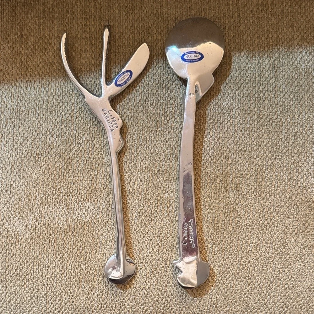 Mariposa Elegant Silver Utensil Set